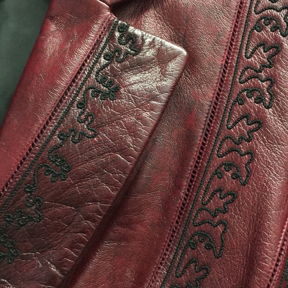 Escada leather jacket - Picture 4 of 8